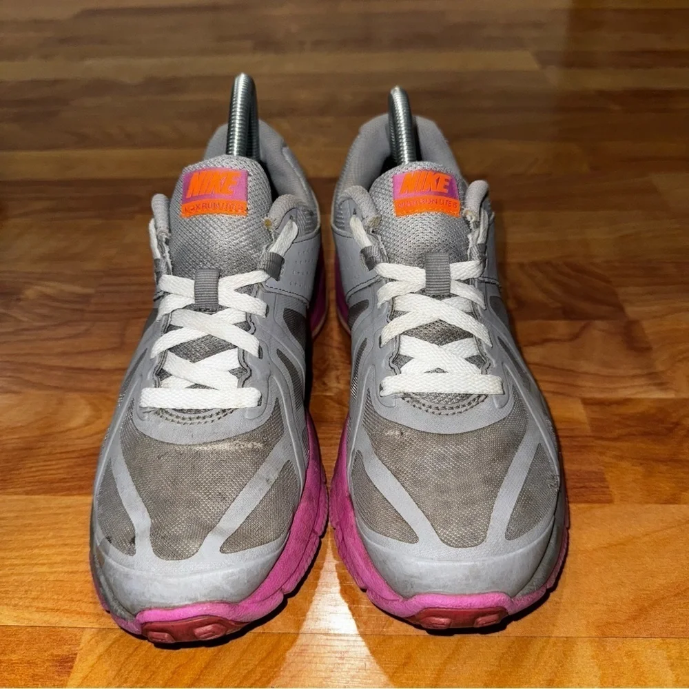 Nike Air Max Sneakers Women 8.5 Run Lite 5 Running Shoes Gray Trainer 631664-003